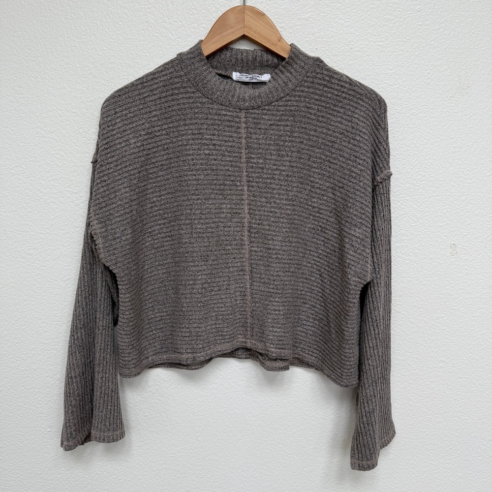 Project Social T Mock Neck Sweater Size S